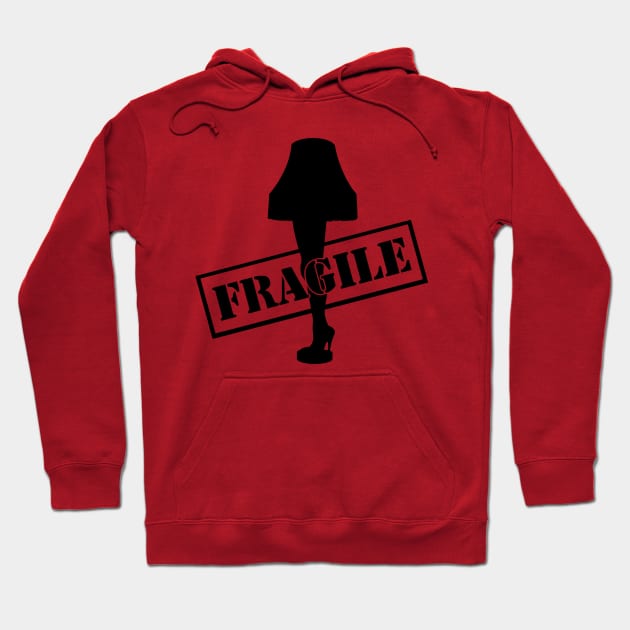 Leg Lamp Fragile Hoodie by klance